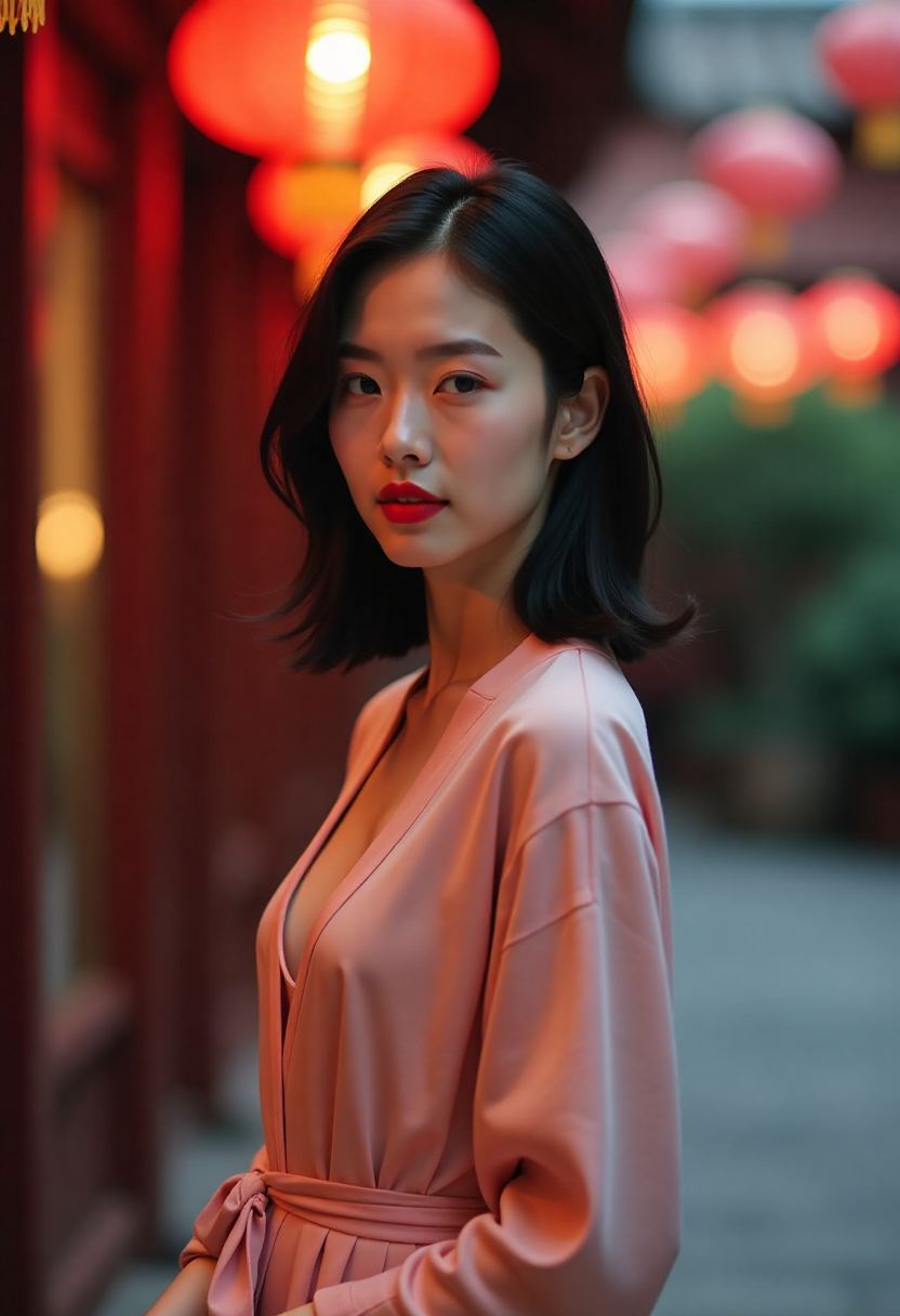 善良的小瘦子：少年与伙伴站在旧城天台的电影剧照